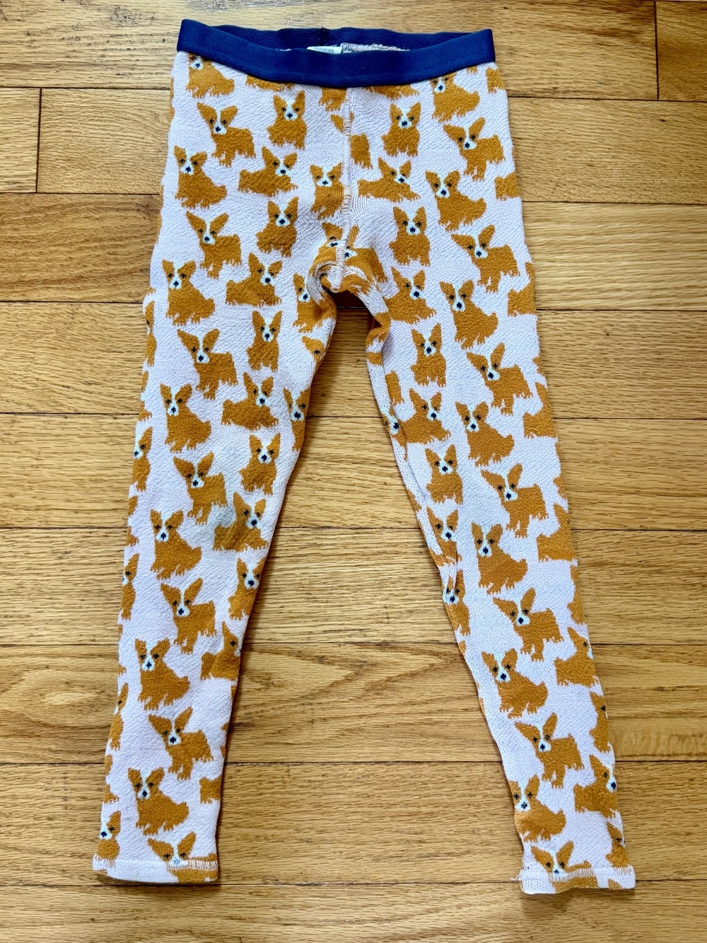 Tucker + Tate Girls Size 6 Corgi Dog Print Leggings Pants Cotton Stretch